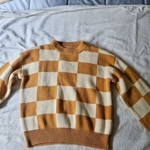 Soft Checkard Sweater